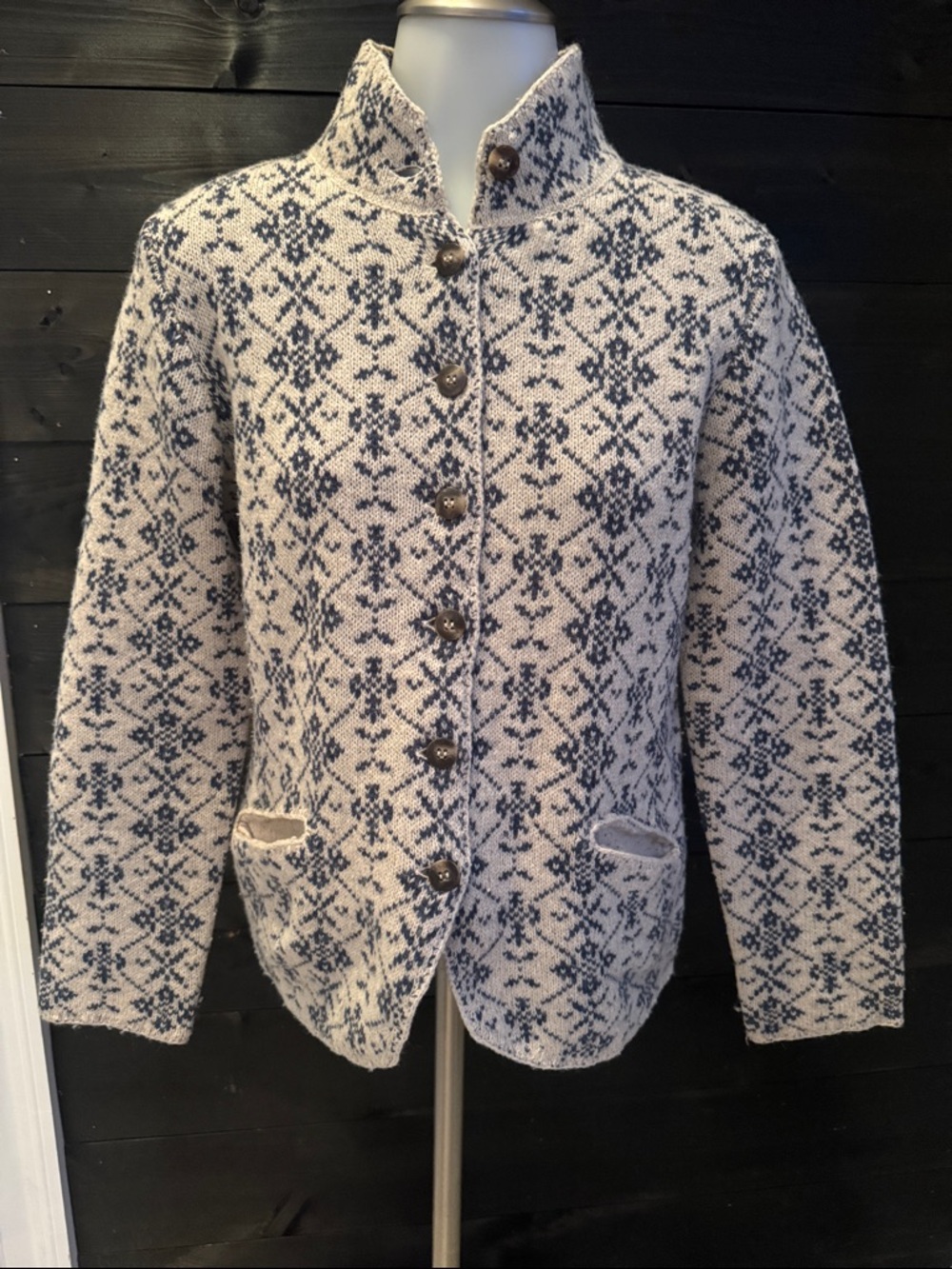 Sundance‎ Lambswool Cardigan Sweater Size PM